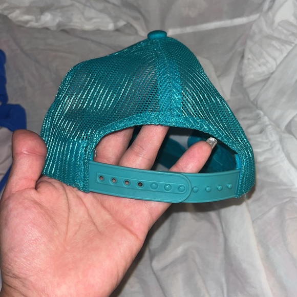 Bass Pro Shops Trucker Hat Snapback Teal - Picture 4 of 5